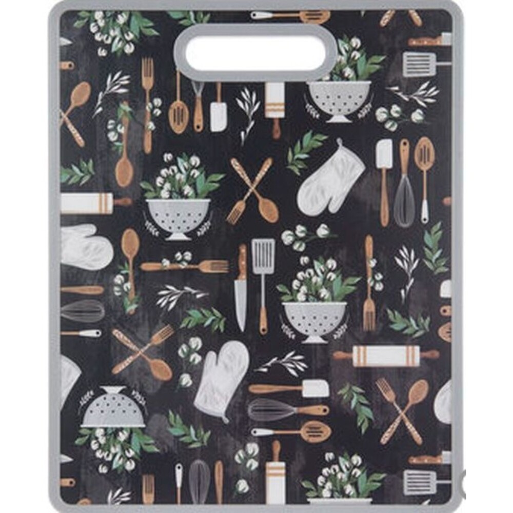 Kitchen Plastic Cutting Board (12"x15") KITCHEN ITEMS,KITCHENWARE, grey frame,HL
